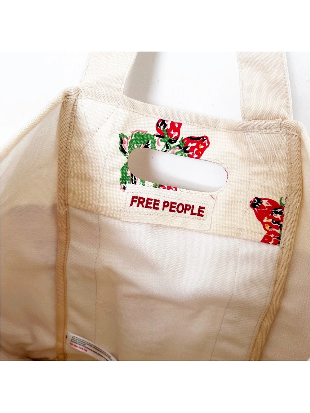 Free People Caravan Tote Strawberry - Picture 8 of 8